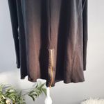 Terez Women's Black Zip-Up Drape Jacket M Photo 3