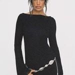 Princess Polly Black Long Sleeve Luccea Mini Dress Photo 2