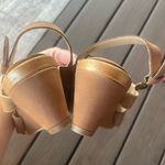 Sesto Meucci  Leather Wedge Sandals Size 10 Photo 7