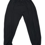 ALBION FIT Albion Pants Womens Small Black Joggers‎ Stretch Cinch Ankle Photo 0