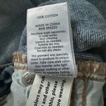 PacSun  SZ 25 Cropped Mom Jeans Mid-Rise Button-Fly Distressed Rips Light Wash Photo 9