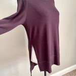 Alo Yoga | Plum Purple Glimpse Long Sleeve Knit Top Sz S Photo 7