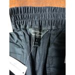 Banana Republic  Wide Leg High Rise Linen Pant Women Small Black Minimalist Light Photo 1