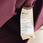 FIGS Cornelia FORMx Crewneck Scrub Top in Burgundy, Size X-Small Photo 10