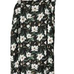 Blue Rain Floral High Low Midi Skirt Size Large Photo 7