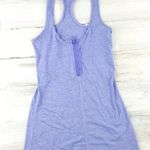 Lululemon  Women's Cool Racerback Tank Top Shirt Purple Zip Photo 1