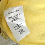 Veronica Beard  Floral Maxi Dress Silk Blend One Shoulder Ruffle Yellow US 8 NWT Photo 12