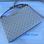 Michael Kors Powder Blush Trisha Crossbody Bag Photo 4