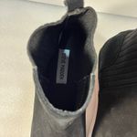 Steve Madden Steve Madden Slip on Booties. Size 7.5. Color: Black w/white sole Photo 8