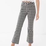 Urban Outfitters Kick Flare Gingham Jean Photo 0