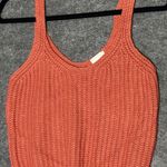 FRANCESCA'S HARPER HERITAGE SZ M Acrylic orange Thick Pullover Sweater Size M Photo 0