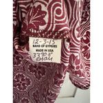 Band of Gypsies Zoe & Rose Burgundy Sleeveless Top Slip Dress Size S Photo 3