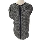 Rachel Roy  Orange & Black Round Neck Sleeveless Top Women's Size 8 | 50-20 Photo 1