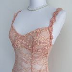 La Perla Bodysuit XS Lace Vintage Bustier Coquette Romantic Boudoir Italy Pin Up Photo 4