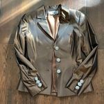 Made in France silk crepe blazer, size 36 Photo 6