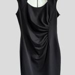 Calvin Klein NWT Stretch Jersey Dress Black Size 6 Photo 0