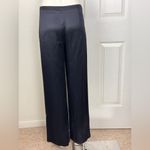 Helmut Lang  Satin Woven Wide Leg Pants Black Size D11 Photo 7