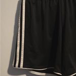 Adidas Black Shorts with White Trim Photo 2