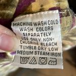 Roaman's Brown Purple Cream Abstract Pattern Tank Baby‎ Doll Blouse Size Medium Photo 3