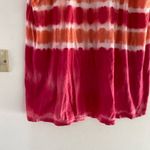 Ben and Lucia Anthropologie Aurora tie dye tank size S 100% silk Pink Photo 7
