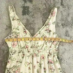 Source Unknown Women’s Yellow V-Cut Summer Dress Photo 2