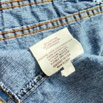 M. Michel Juniors Small Blue Sleeveless Cropped Jean Jacket Distressed Size undefined Photo 5