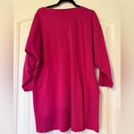 Victoria's Secret Victoria’s‎ Secret Vintage Embroidered Pink Sleep Shirt Photo 3