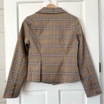 Petal and Pup  Michaela Tan Plaid Blazer Jacket NWOT Size S Photo 6
