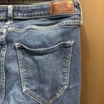 Hollister  Dark Blue Ripped High Rise Cropped Super Skinny Jeans Size 5R 27W 28L Photo 2