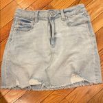 Wild Fable Light Blue Distressed Mini Skirt Photo 0