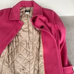 J.Crew  Pink Lady Day Coat Wool Jacket Thinsulate Lined Size Small Photo 12