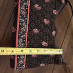 Vera Bradley  Black Red Miller Houndstooth Pattern Small Handbag Photo 2