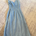 Steve Madden Light Blue Maxi Dress Photo 0