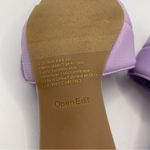 Open Edit slip on purple heel sandals women’s size 5M Photo 7