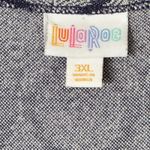 LuLaRoe Nicole Fit & Flare Dress Sz 3XL Graphic Peacock Plume Pattern Bohemian Photo 4