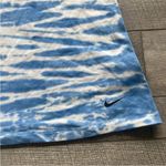 Nike  Size Small Dri-Fit Blue and White Tie Dye Athletic Tank Top. Photo 3