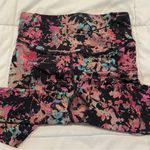 Lululemon  Base Pace High Rise Tight Leggings Stencil Blossom Red Multi 2 W5DRNS Photo 3