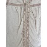 Sundance Catalog Beige Blouse Top Womens L Lace Boho Casual Beach Vacation Tan Size L Photo 1