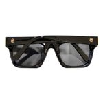 Heatwave Sunglasses Black Marylin Black Lense Square Frame UV400 Photo 7