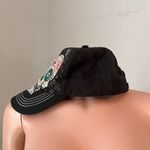 KBETHOS HAT Womens Colorful Sugar Skull Floral Embroidered Cap Rhinestone Bling Black Photo 7