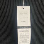 DALIA MACPHEE Ombre Pleat Bottom Sweater Dress Medium Black Brown Photo 5