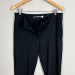 Betabrand Pants Womens Large Petite Black Ankle Zip Ponte Center Seam Slim Leg Photo 5