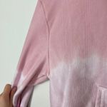 Wildfox Woman's Sz XS Pink Hooded Ombre Sweatshirt Lounge Wear Cozy Comfy Photo 5
