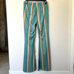 Fashion Express Pants Women’s Lg Super Flare Striped NWOT Western Boho Photo 2