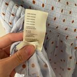 Free People NWT  Flirty Gobi Skort in Blue Polka Dot Size M retail $88 Photo 4