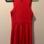 AQUA Fit & Flare Cut Out Sleeveless Red Dress | Size Small Photo 3