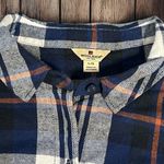 Woolrich Women’s Plaid Long Sleeve Button Up 100% Cotton Large Shirt Pockets EUC Photo 1