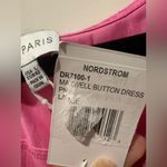 Lucy Paris NWT Pink Button-Down Dress from Nordstrom. Size L. Adjustable waist Photo 4