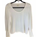 Madewell  Whisper Cotton Crewneck Long-Sleeve Tee size medium Photo 0