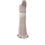 Adrianna Papell Adrianna Pappel Ivory Beaded Blouson Evening Gown Size 6 Photo 6